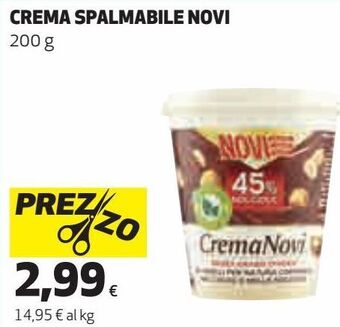 Coop Crema spalmabile novi offerta