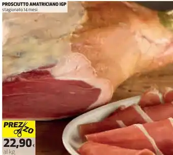 Coop Prosciutto amatriciano igp offerta