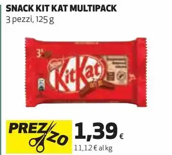 Coop Snack kit kat multipack offerta