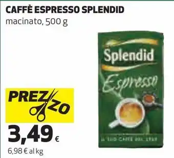 Coop Caffe espresso splendid offerta