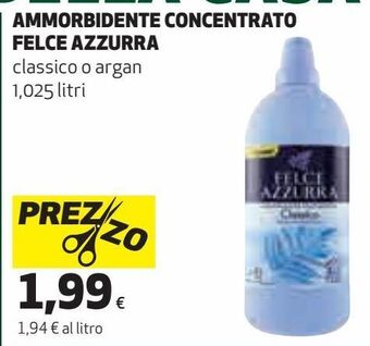 Coop Ammorbidente concentrato felce azzurra offerta