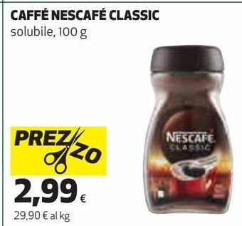 Coop Caffé nescafé classic offerta