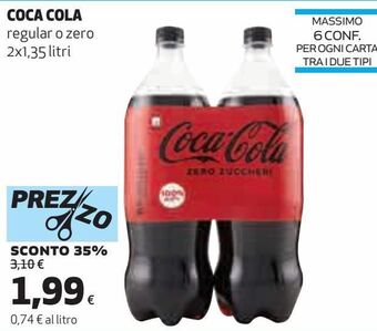 Coop Coca cola offerta