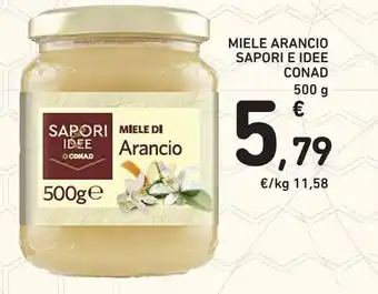 Miele arancio sapori e ideeconad 500 g