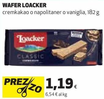 Coop Wafer loacker offerta