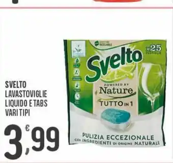 Svelto lavastoviglie