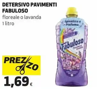 Coop Detersivo pavimenti fabuloso offerta