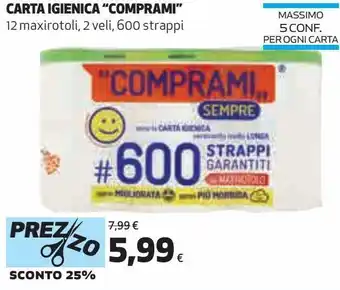 Carta igienica ''comprami''