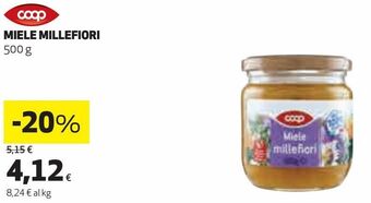 Coop Miele millefiori offerta