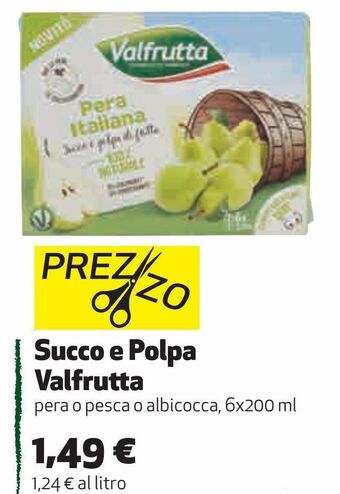 Coop Succo e polpa valfrutta offerta