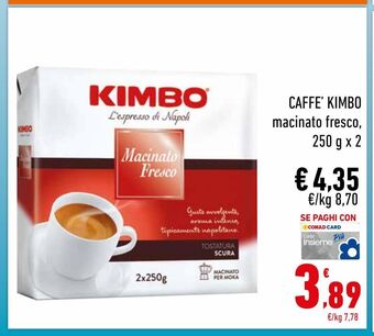 Conad Caffè kimbo offerta