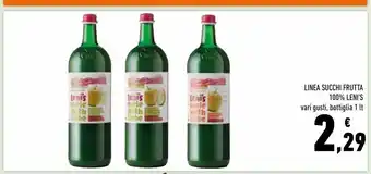 Linea succhi frutta 100% leni's