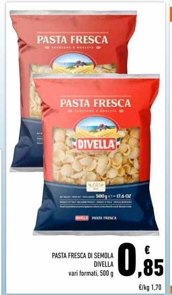 Conad Pasta fresca di semola divella offerta