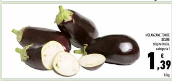 Conad Melanzane tonde scure offerta