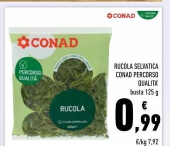 Conad Rucola selvatica conad percorso qualità offerta