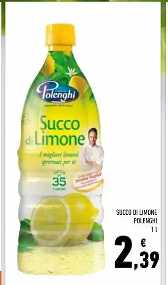 Conad Succo di limone polenghi offerta