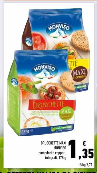 Conad Bruschette maxi monviso offerta