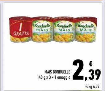 Conad Mais bonduelle offerta