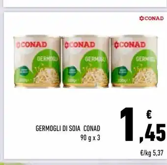 Conad Germogli di soia conad offerta