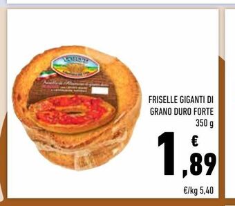 Friselle giganti di grano duro forte