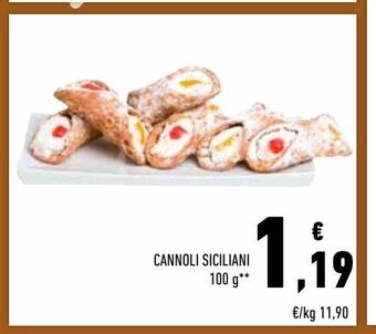 Conad Cannoli siciliani offerta