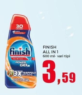 Happy Casa Finish All in 1 600 ml vari tipi offerta