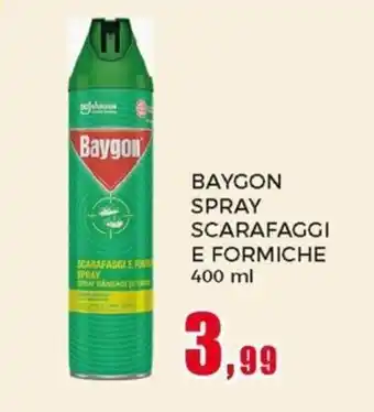 Happy Casa Baygon Spray Scarafaggi e Formiche 400 ml offerta