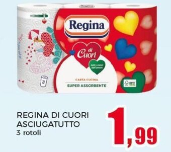 Regina di Cuori Asciugatutto 3 rotoli