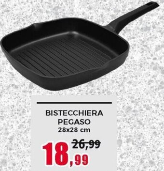 Happy Casa Bistecchiera Pegaso 28x28 cm offerta