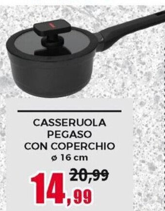 Casseruola Pegaso Con Coperchio ø 16 cm