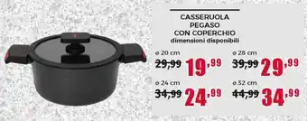 Casseruola Pegaso Con Coperchio ø 20 cm