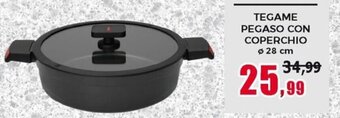 Happy Casa Tegame Pegaso Con Coperchio ø 28 cm offerta
