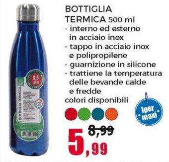 Happy Casa Bottiglia Termica 500 ml offerta