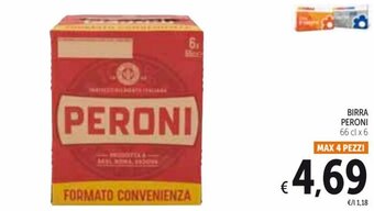 Peroni Birra 66 cl x 6