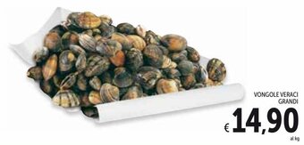 Spazio Conad Vongole Veraci Grandi offerta