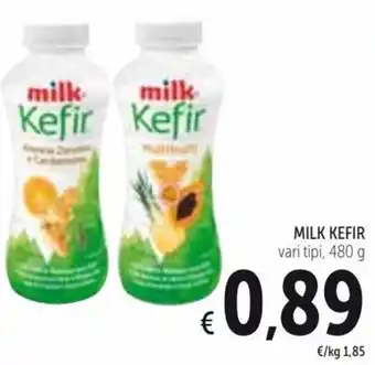Spazio Conad Milk Kefir vari tipi, 480 g offerta