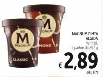 Spazio Conad Algida Magnum Pinta vari tipi 297 g offerta
