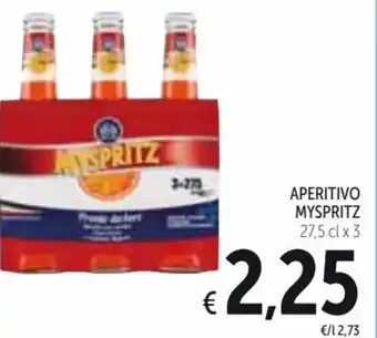 Spazio Conad Myspritz Aperitivo 27,5 cl x 3 offerta