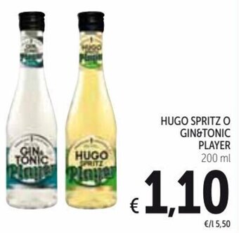 Hugo Spritz O Gin&Tonic Player 200 ml