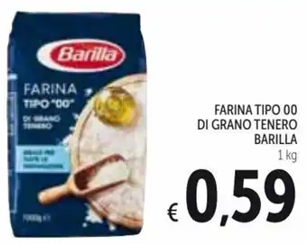 Spazio Conad Barilla Farina Tipo 00 di Grano Tenero 1 kg offerta