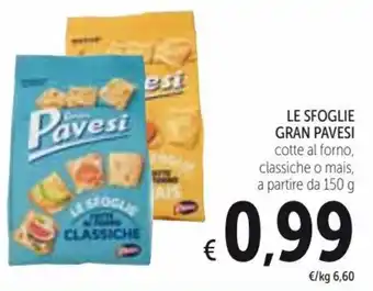 Spazio Conad Gran Pavesi Le Sfoglie 150 g offerta