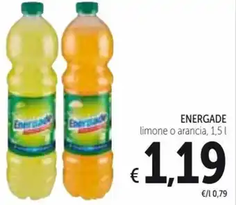 Spazio Conad Energade limone o arancia 1,5 l offerta