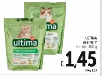 Spazio Conad Ultima Affinity vari tipi 400 g offerta