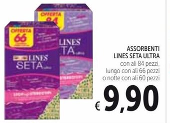 Spazio Conad Lines Seta Ultra Assorbenti offerta