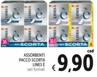 Spazio Conad Lines è Assorbenti vari formati offerta