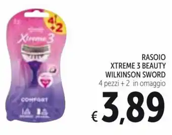 Wilkinson Sword Rasoio Xtreme 3 Beauty