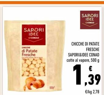 Conad Chicche di patate fresche sapori&idee conad offerta