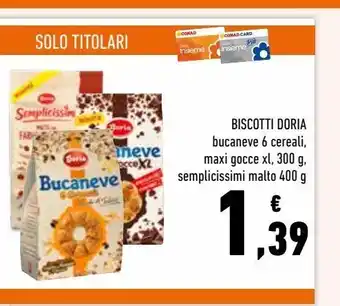 Biscotti doria