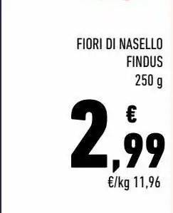 Conad Fiori di nasello findus offerta