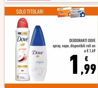 Deodoranti dove